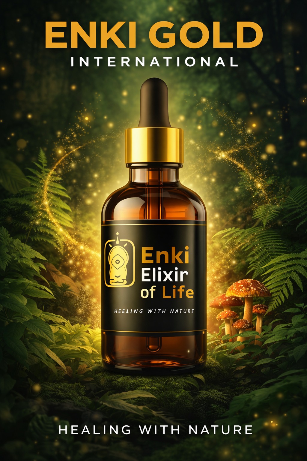 Enki Elixir of Life Bottle